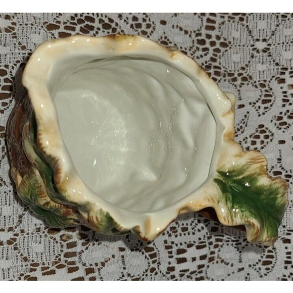 Vintage BICO China Thanksgiving Turkey Sugar Bowl Lid Harvest Basket Creamer Set - Picture 4 of 11